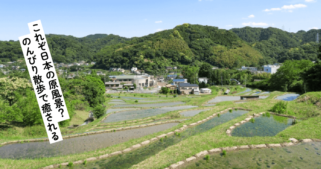 まるでタイムスリップ？上山口の里山散歩コース